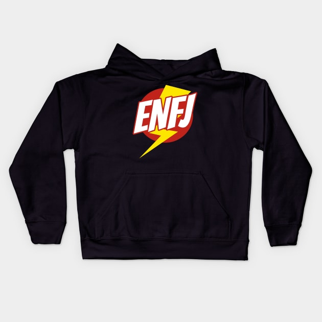 ENFJ Superhero Kids Hoodie by isstgeschichte